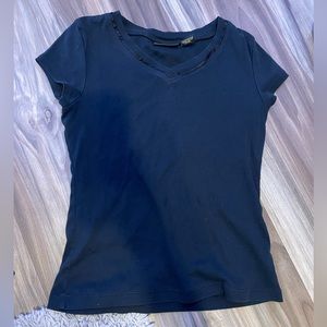 bay studio black tee shirt